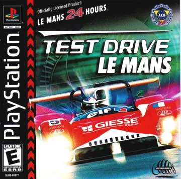 Test Drive Le Mans (US) box cover front